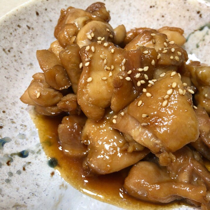 ちょー簡単！鶏肉の照り焼き♩照り焼きチキン♩